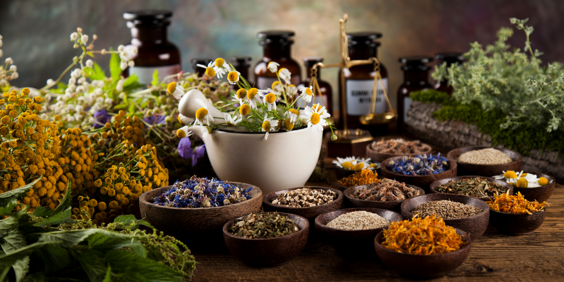 Herbs and flower preparation