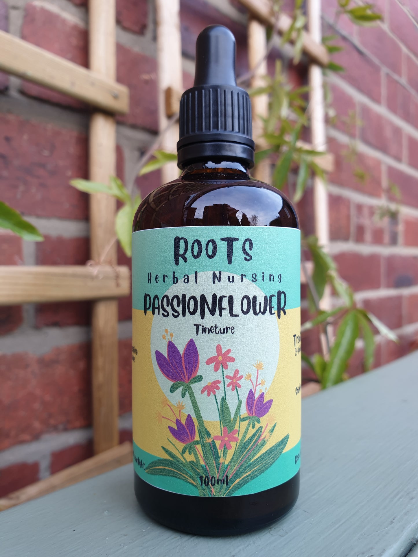 PASSIONFLOWER Passiflora - herbal tincture for anxiety management, nervous system balancing, stress and sleep support