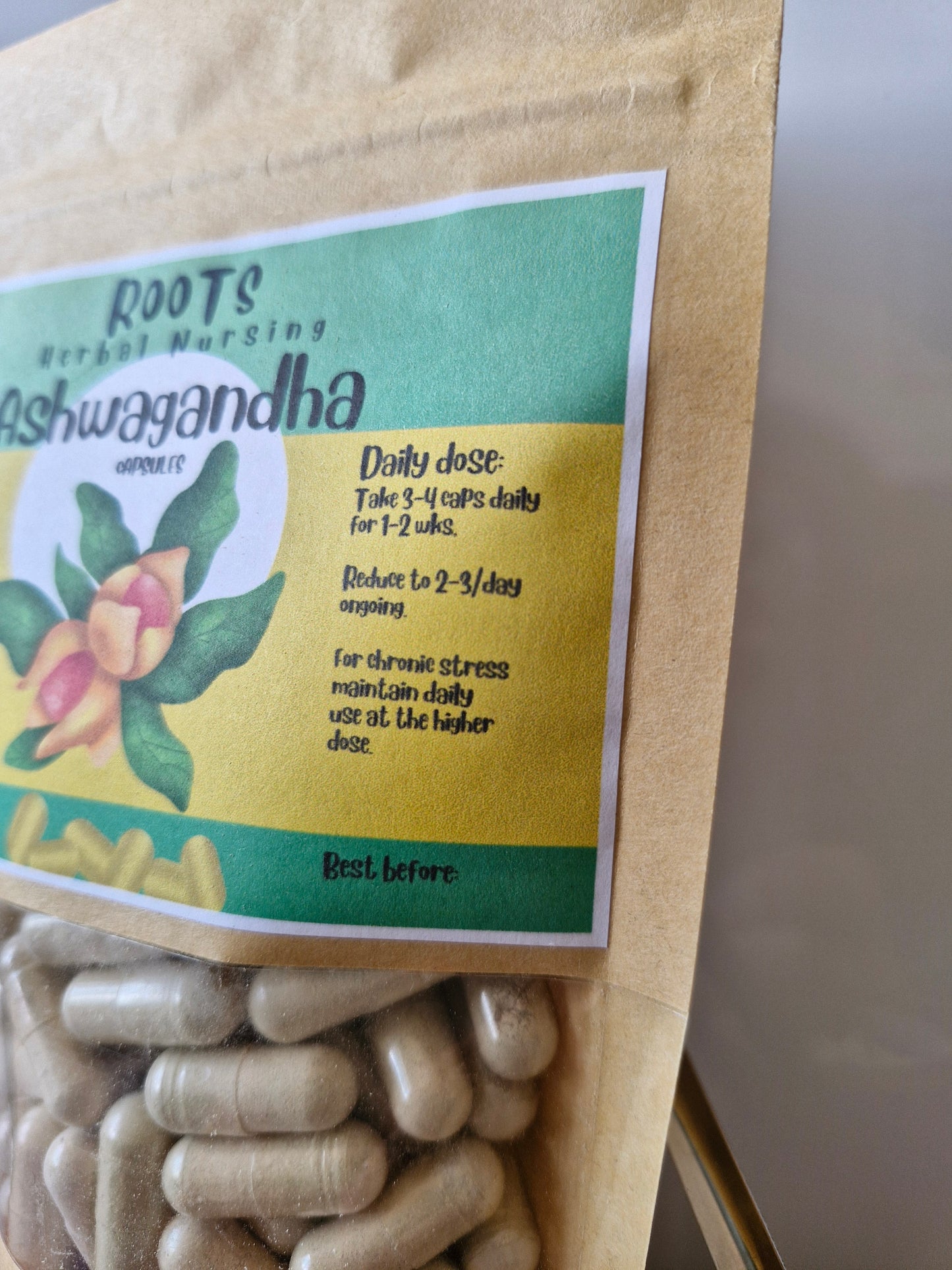 ASHWAGANDHA 'Withania somnifera' HIgh dose (730mg) - adaptogen support for everyday and acute stress, increasing resilience, energy levels, mental & physical function, and overall ability to cope. (200 capsule pack)