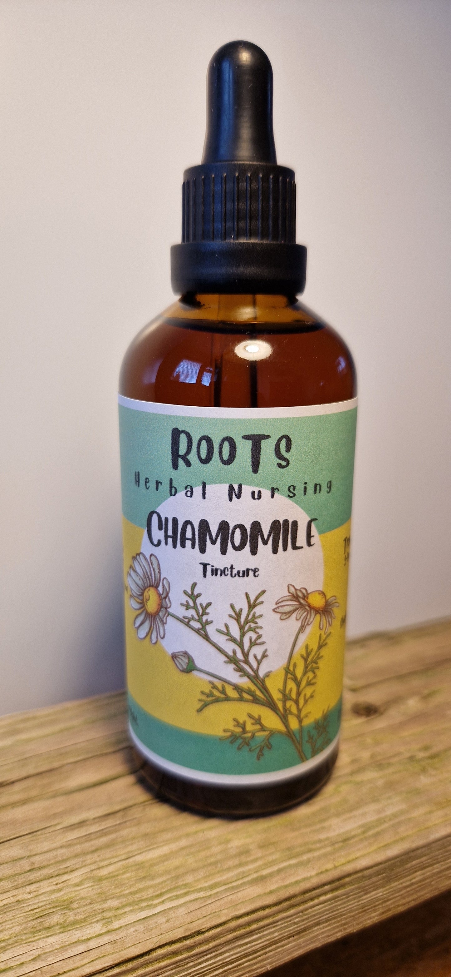 CHAMOMILE Herbal Tincture - soothing system support, for gut health, nerves, sleep, and mental health and wellness