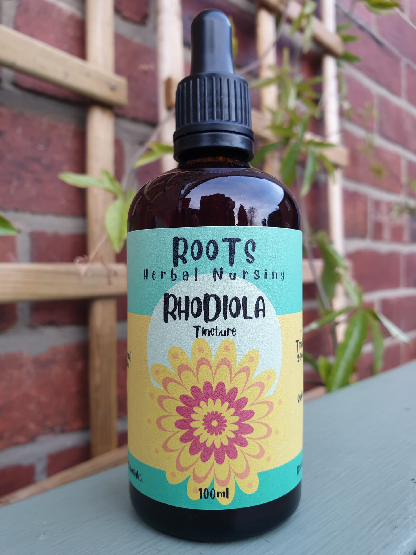 RHODIOLA ROSEA herbal tincture 1:3, for stress relief, muscle strength and stamina, increasing energy and memory, and immune system function