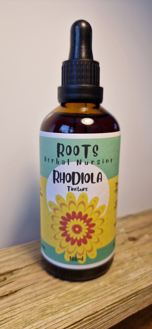 RHODIOLA ROSEA herbal tincture 1:3, for stress relief, muscle strength and stamina, increasing energy and memory, and immune system function