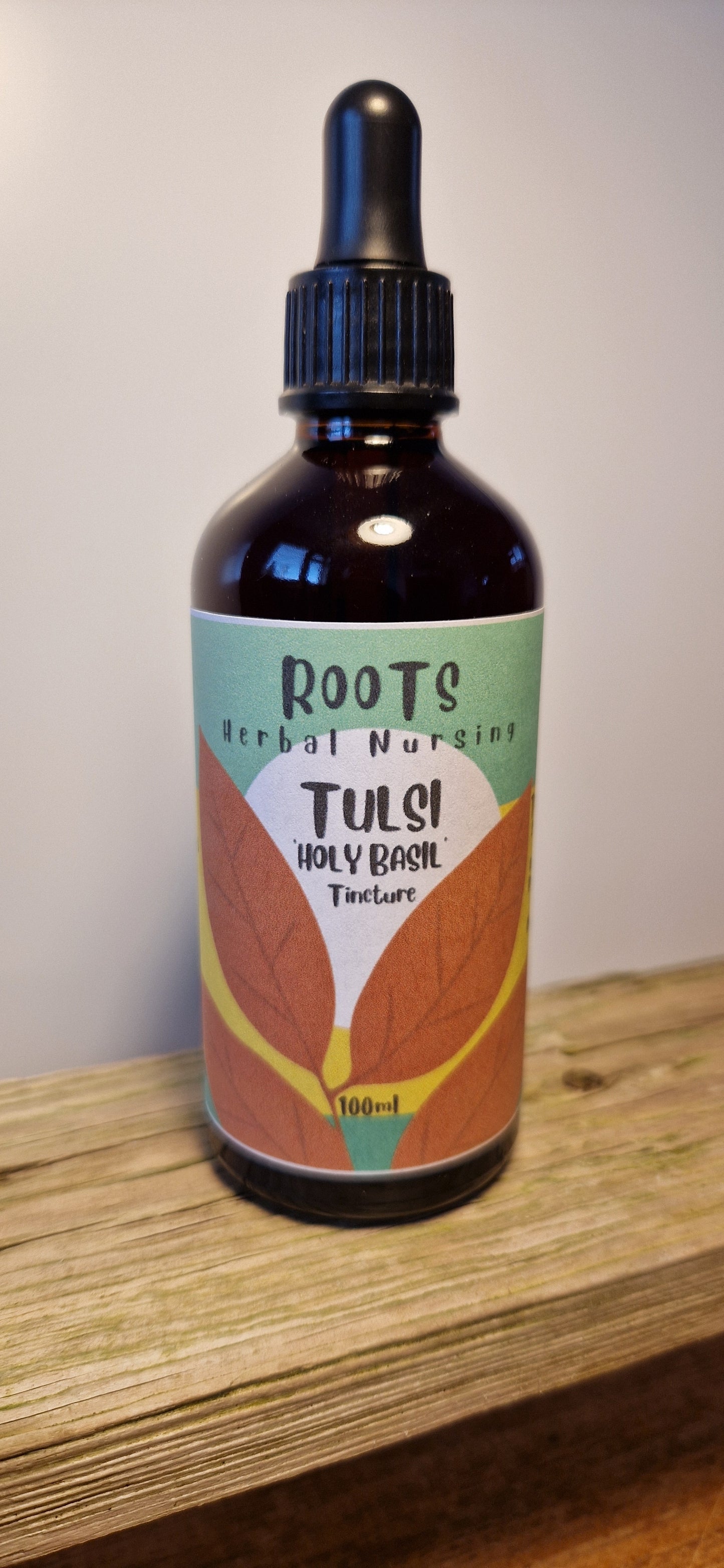 TULSI (Holy Basil) Ocimum sanctum - herbal tincture, adaptogenic tonic herb for stress relief, anxiety, pain and inflammation, lung function and overall vitality!